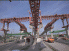 'The Helicopter' Launching Girder 'Bang-Na-Trad Highway Project' Bangkok klick to enlarge